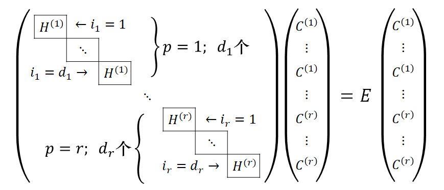 哈密顿量矩阵块对角化